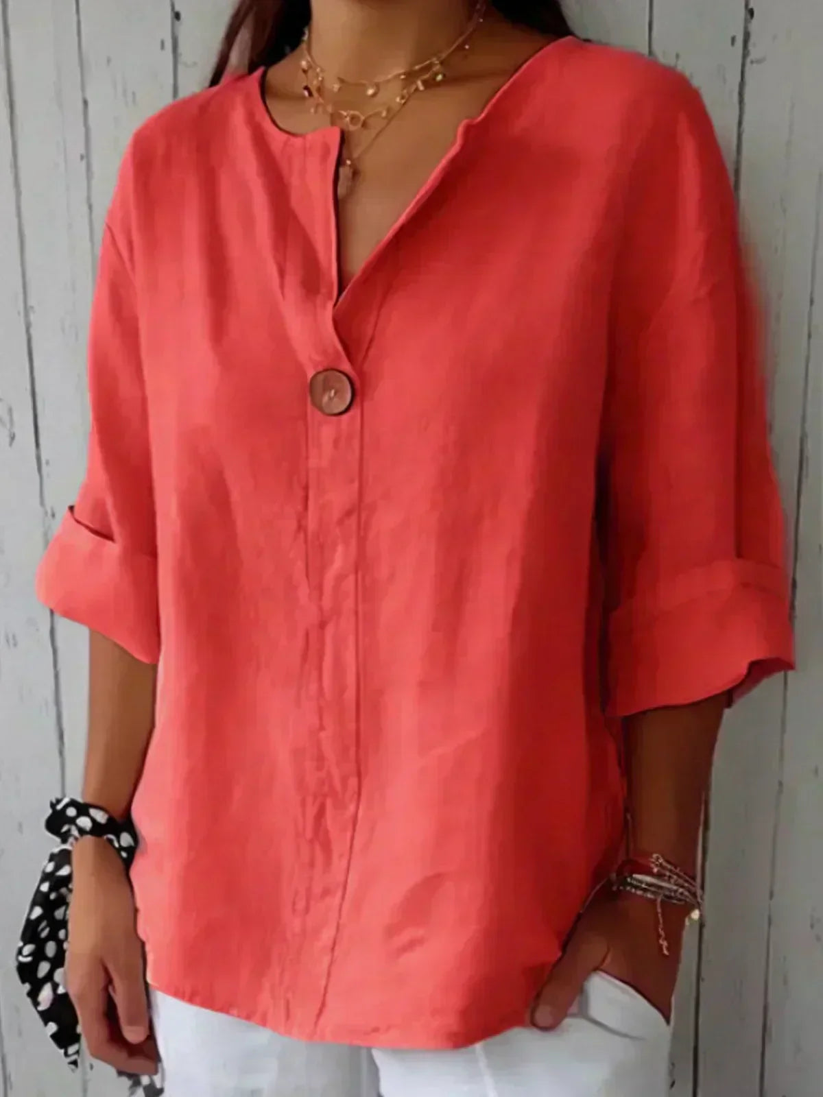 Jasmine - Blouse Décontractée Écologique