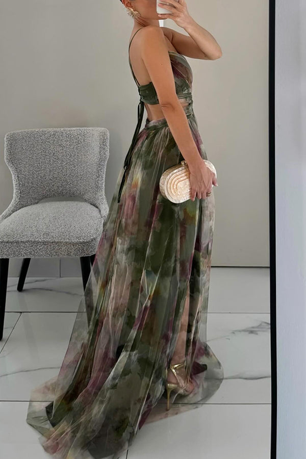 Giselle - Superbe Maxi-Robe Florale