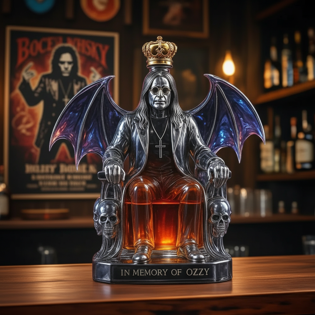 Décanter de Whisky - Édition Ozzy Osbourne