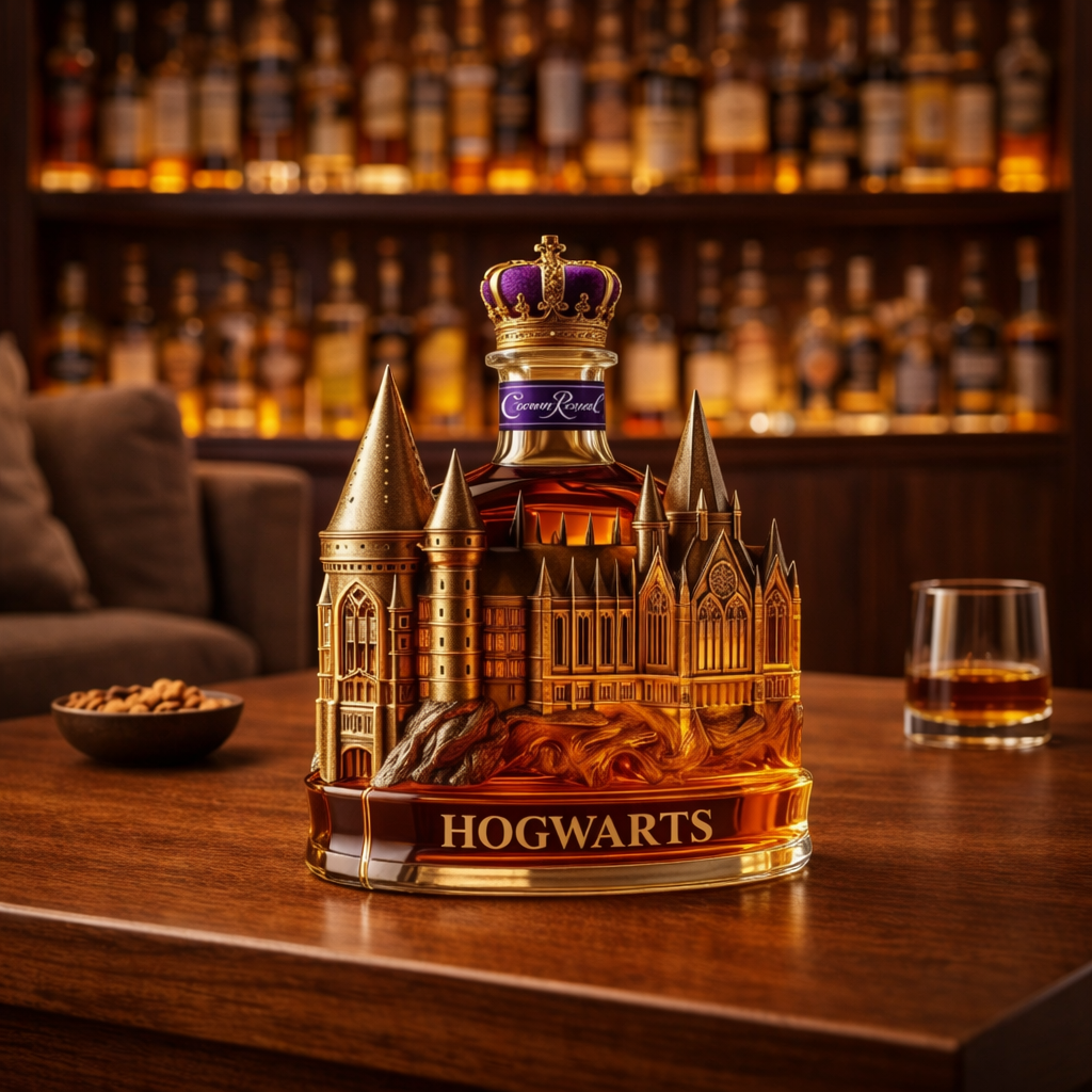 Bouteille de Whiskey – Édition Château Magique