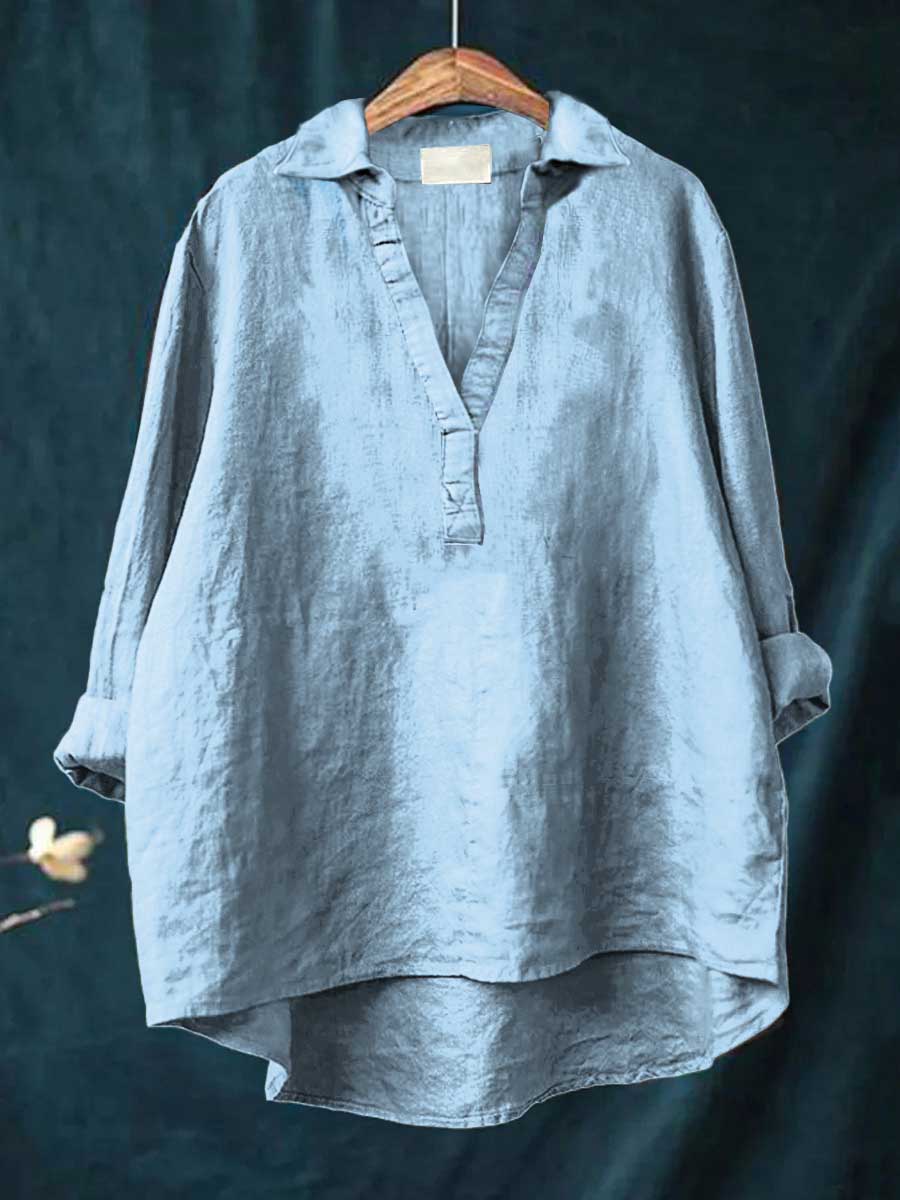 Andrea | Blouse d'été élégante Linne