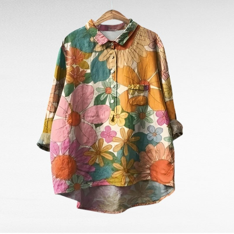 Camille | Blouse d'été élégante Linne