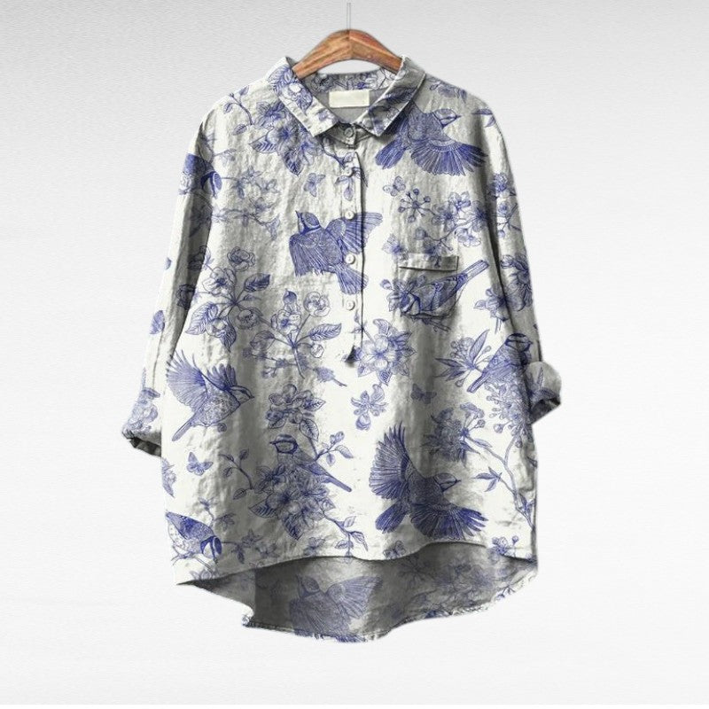 Claire | Blouse d'été élégante Linne