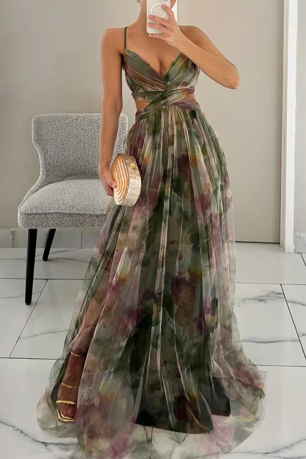 Giselle - Superbe Maxi-Robe Florale