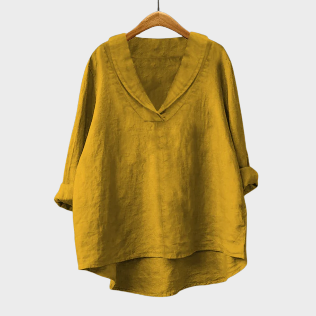 Samantha | Élégante blouse d'été Linne