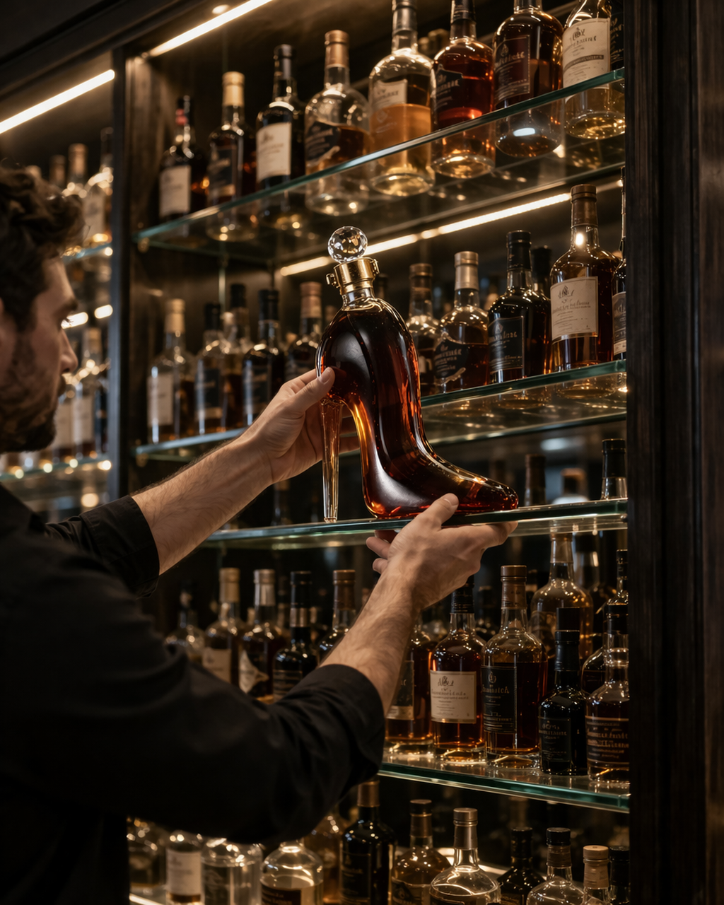 Bouteille de Whiskey - Édition Talon Haut