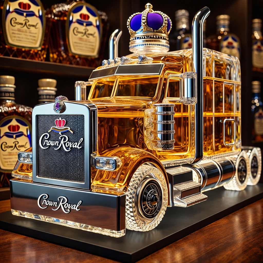 Bouteille de Whisky Camion Semi