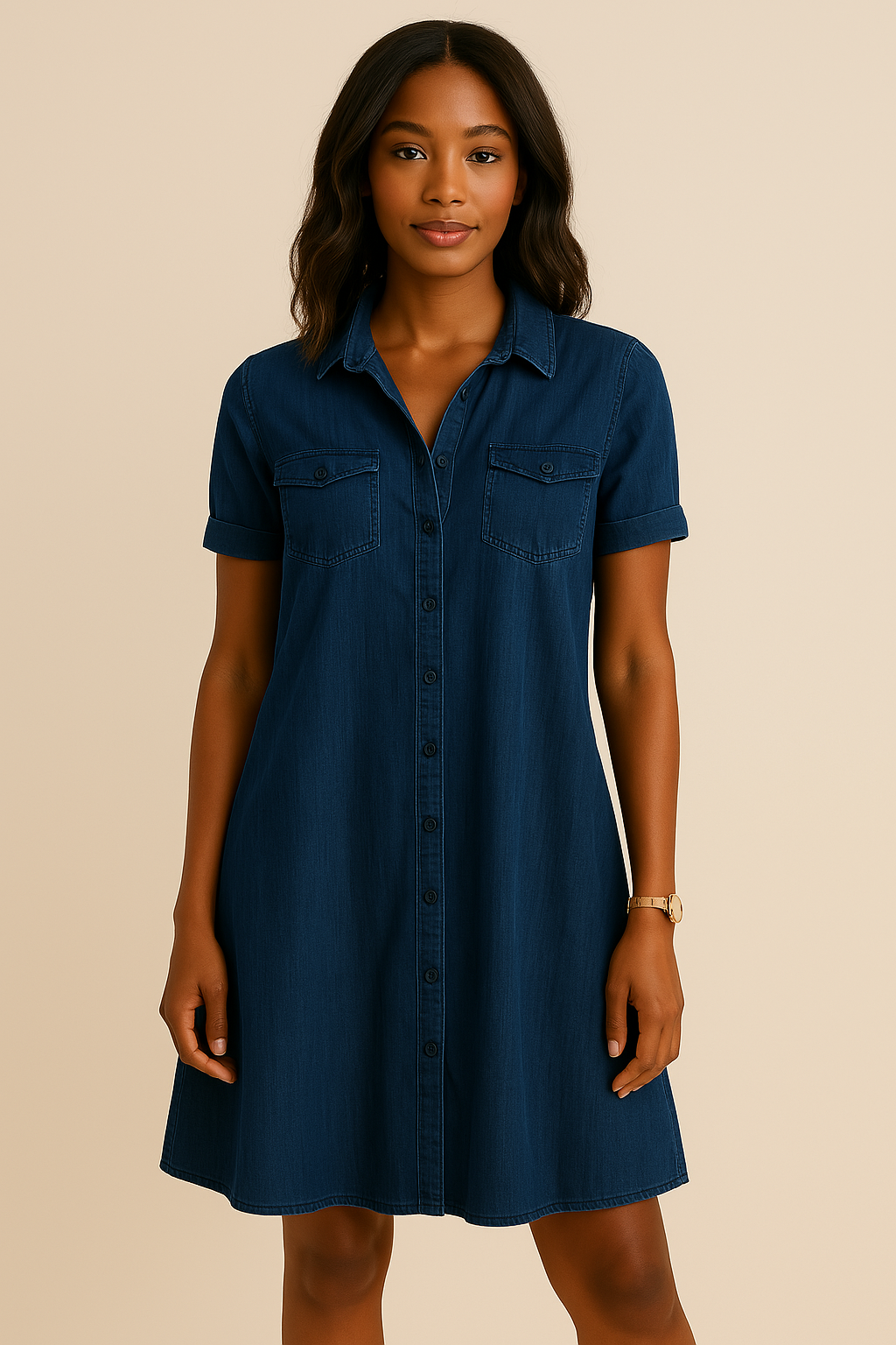 Sofia™ | Chic & Comfortable Denim Robe
