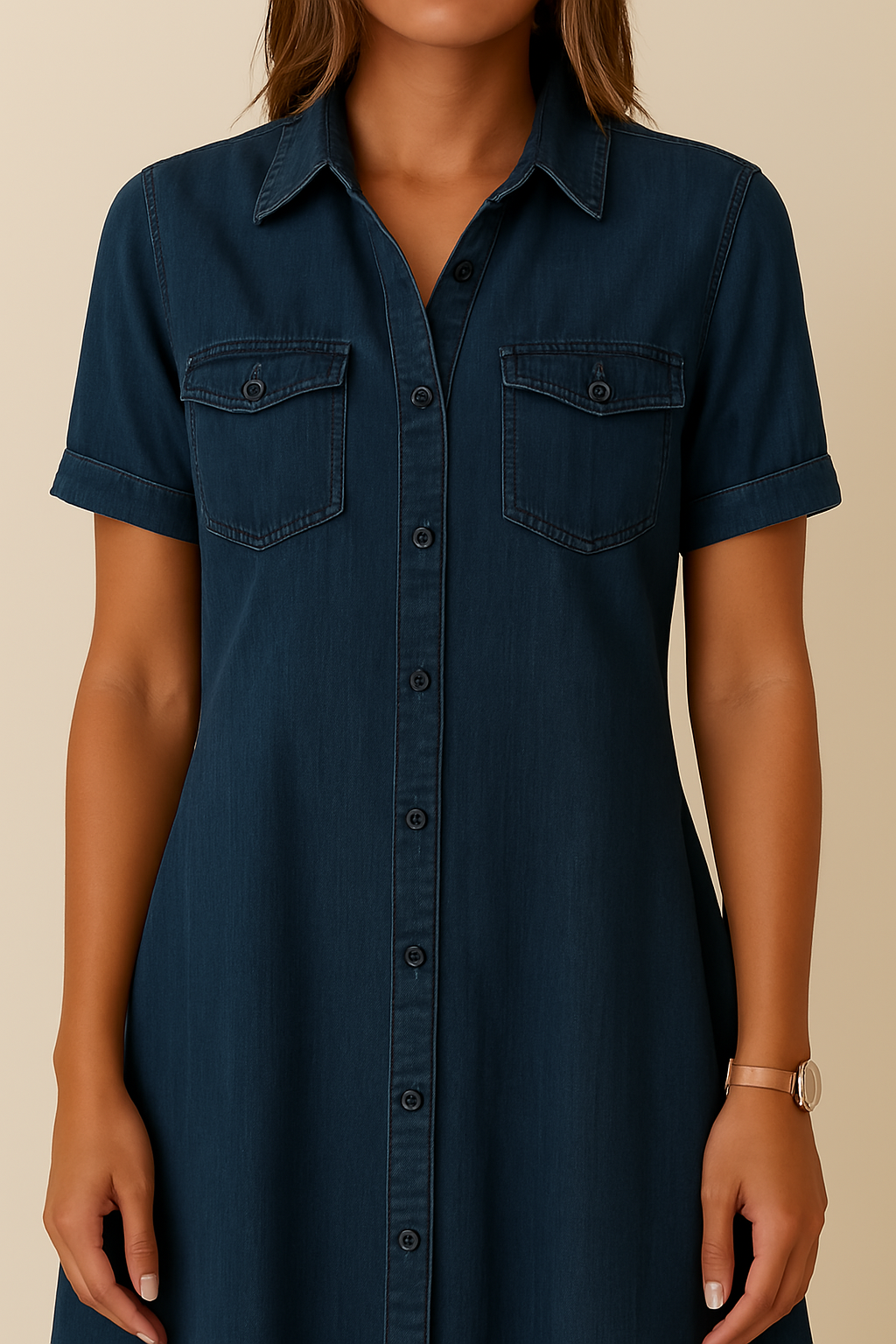 Sofia™ | Chic & Comfortable Denim Robe