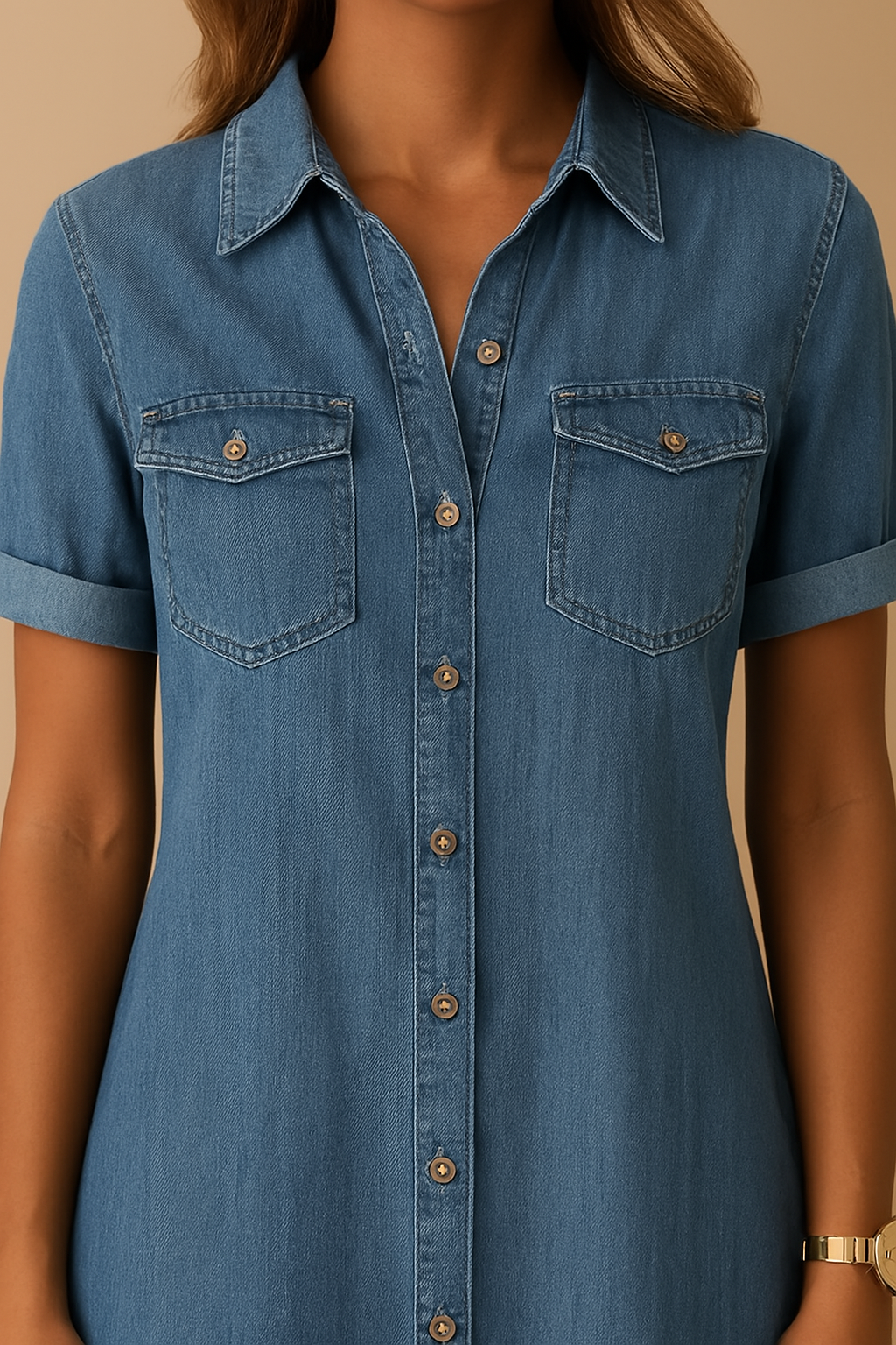 Sofia™ | Chic & Comfortable Denim Robe