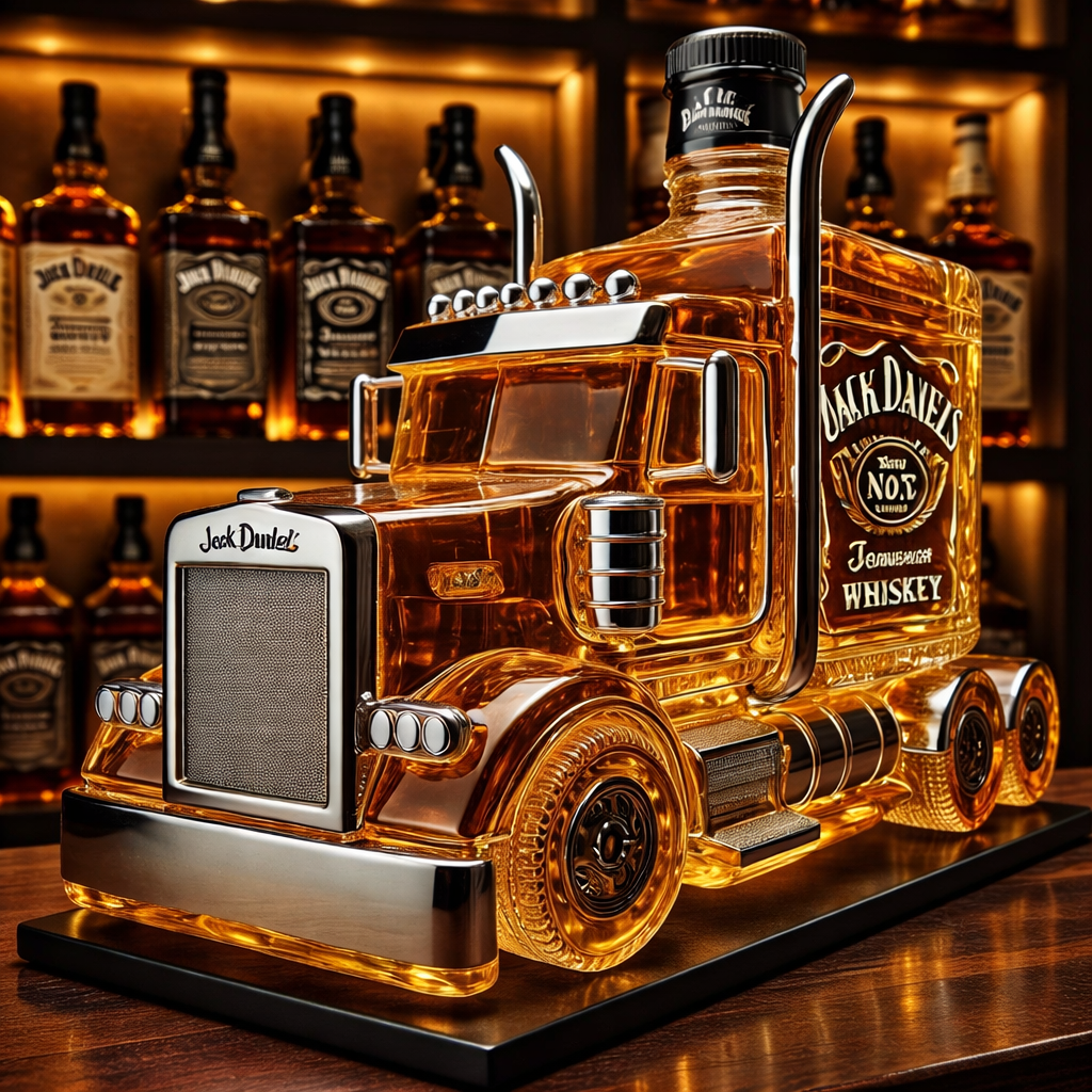 Bouteille de Whisky Camion Semi