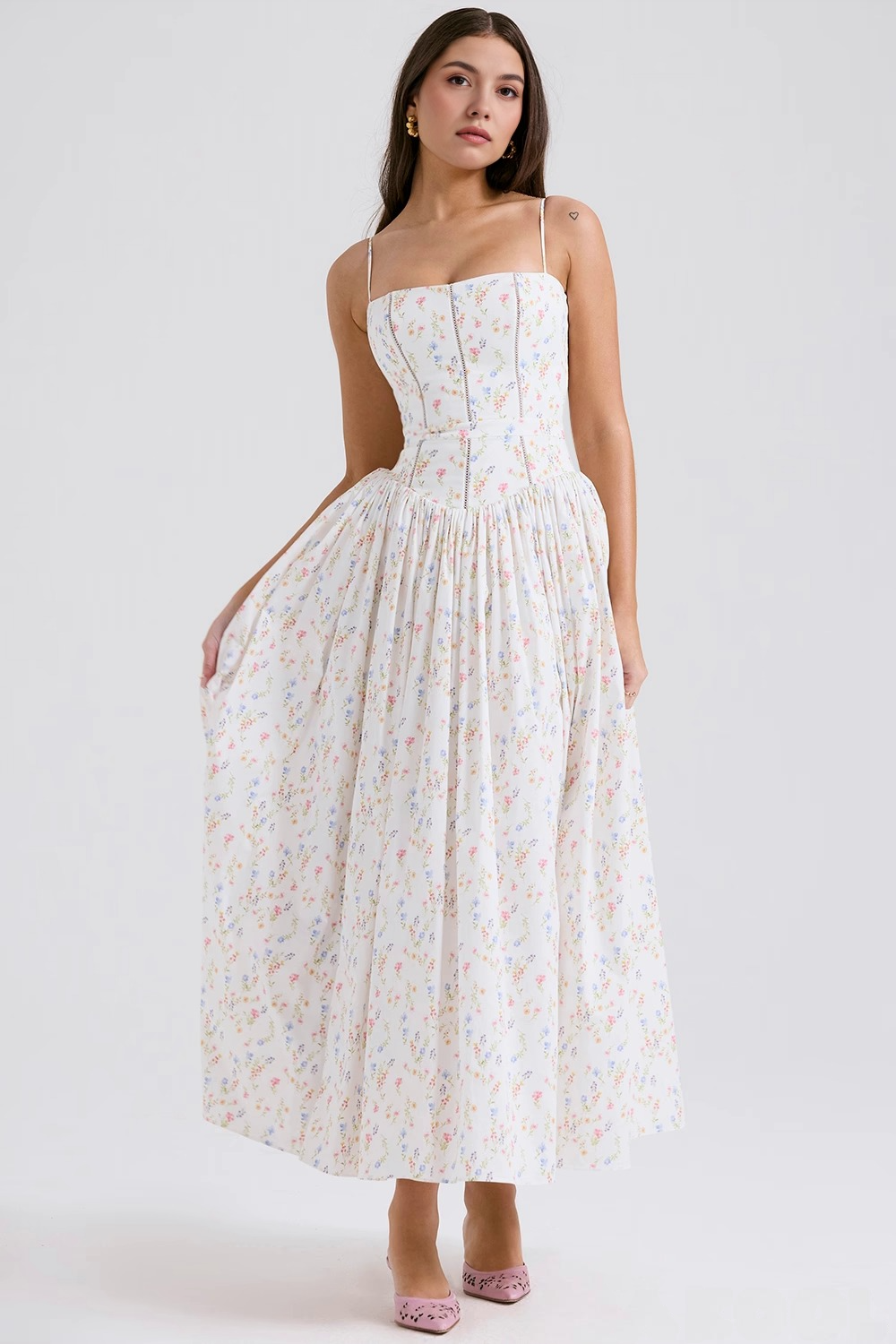 Élodie | Robe Midi Posy