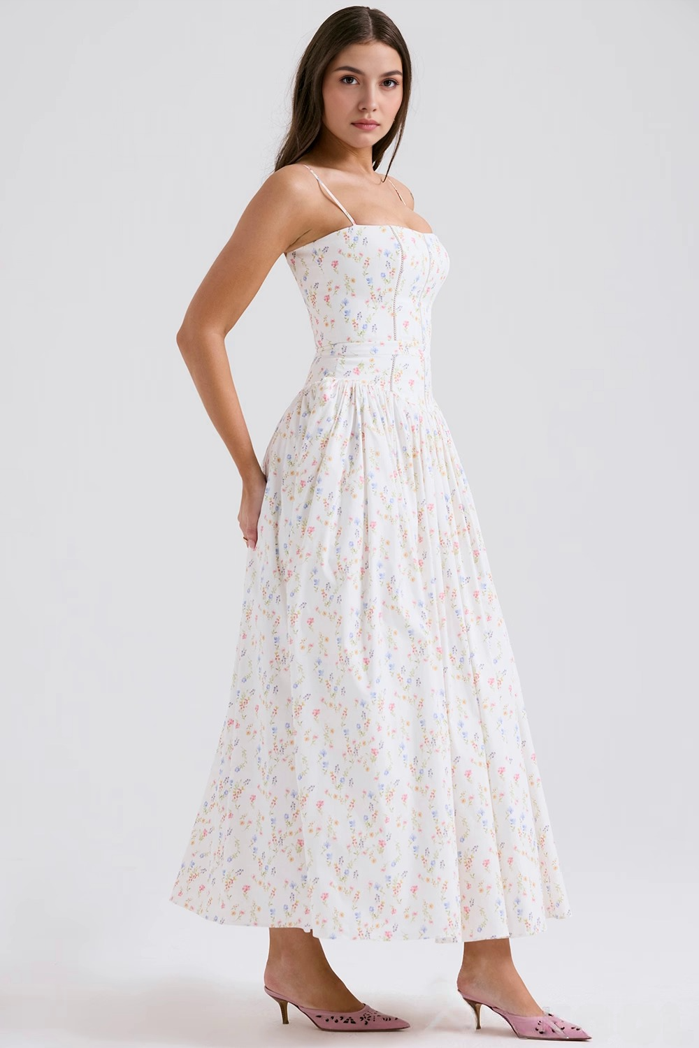 Élodie | Robe Midi Posy