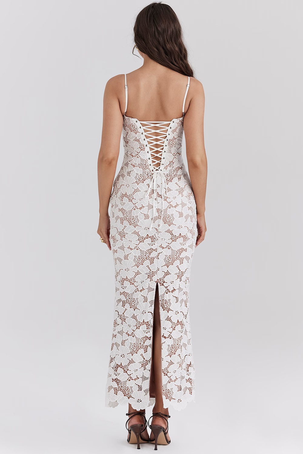 Élodie | Robe Maxi Brodée