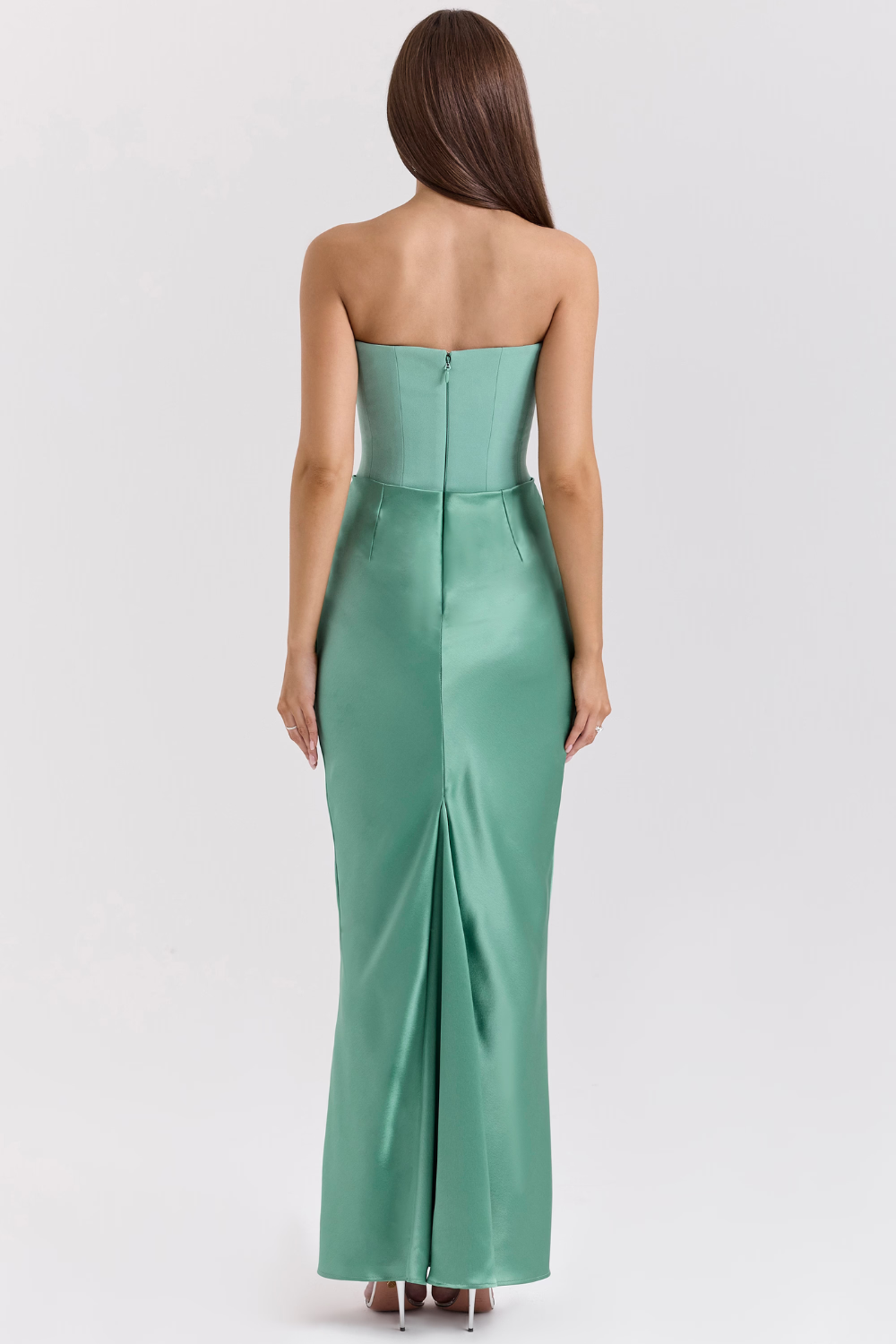 Céleste | Robe en satin