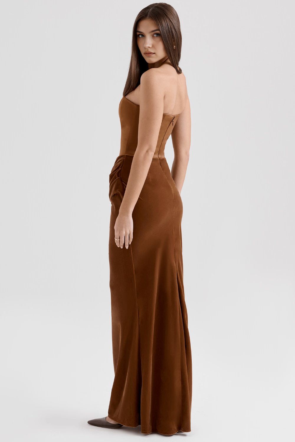 Céleste | Robe en satin
