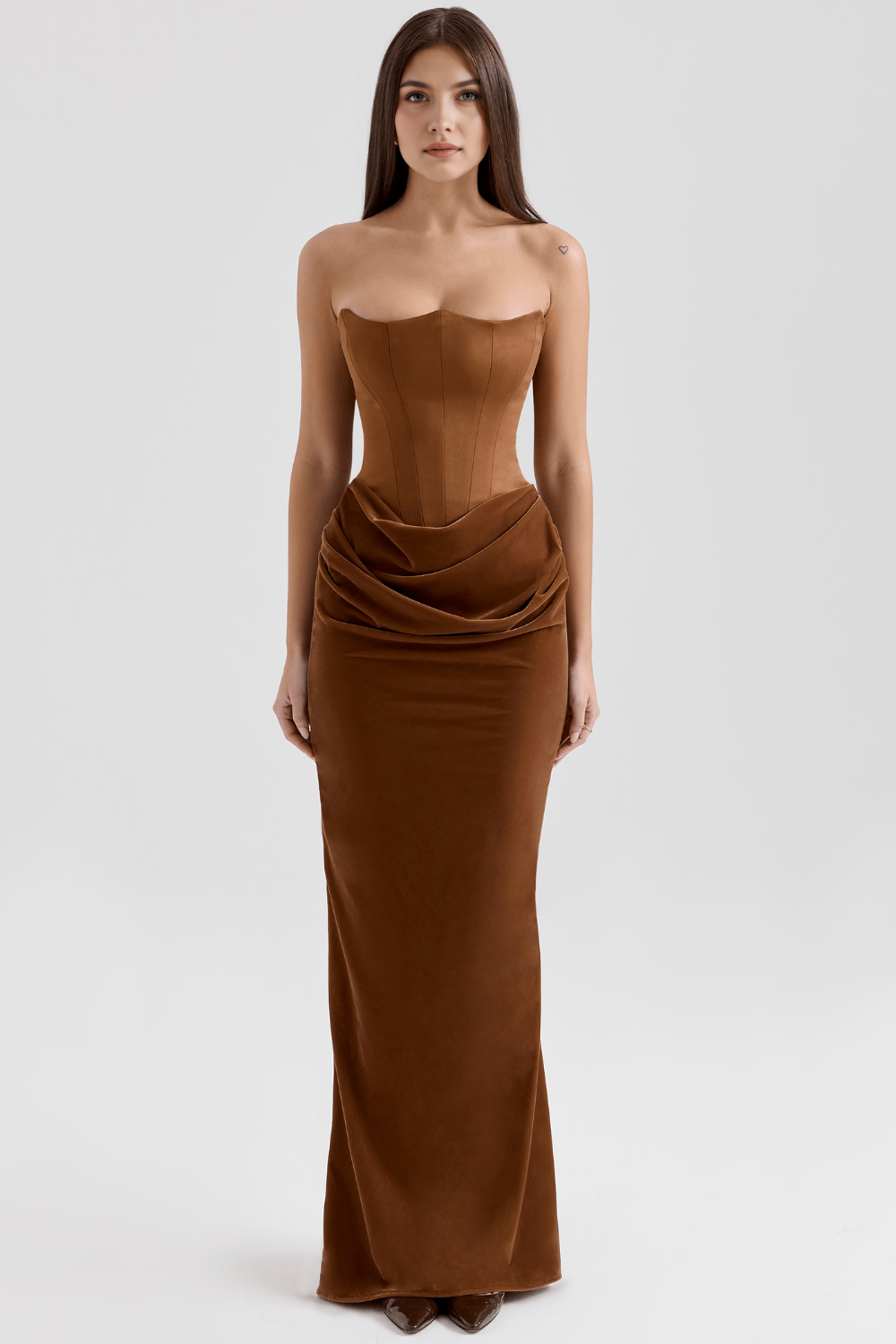 Céleste | Robe en satin
