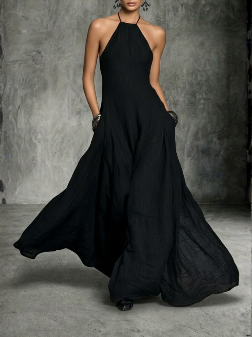 Vitalia | Robe Maxi Sans Manches