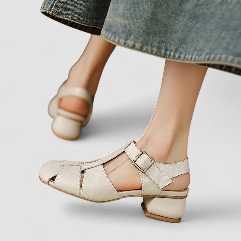 Amélie™ | Chaussures orthopédiques Mary Jane en vrai cuir
