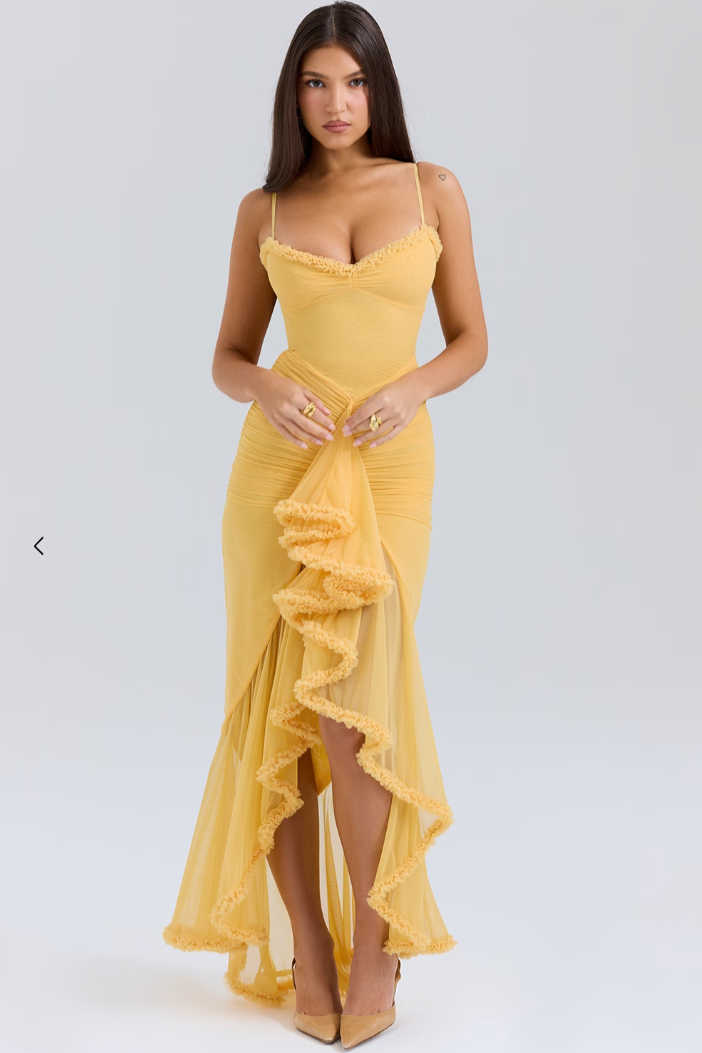 Edith | Robe enchanteresse avec volants