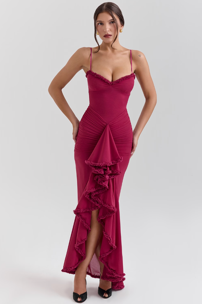 Edith | Robe enchanteresse avec volants