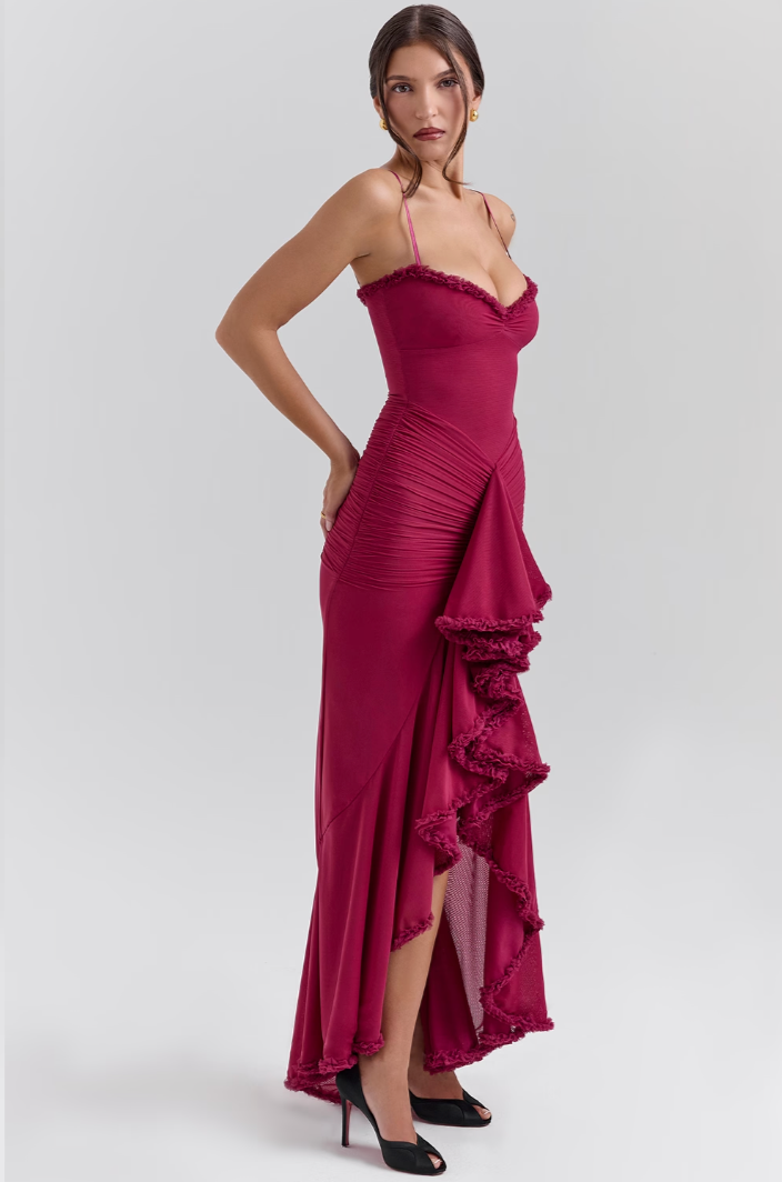 Edith | Robe enchanteresse avec volants