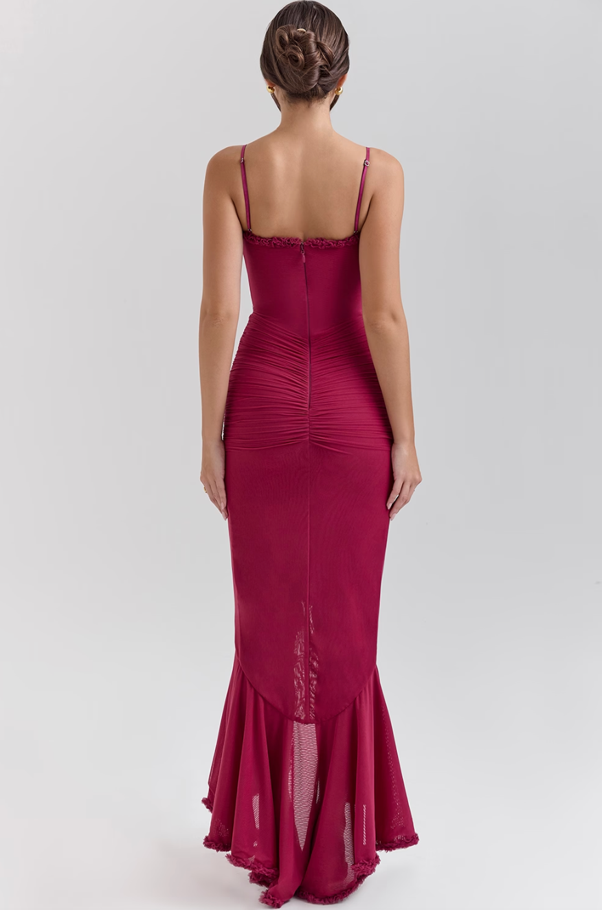 Edith | Robe enchanteresse avec volants
