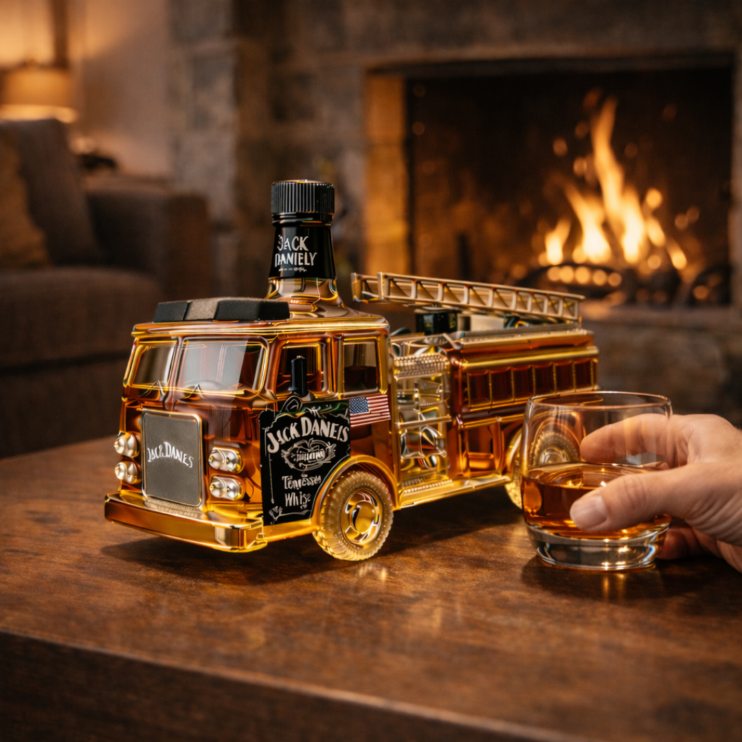 Bouteille de Whisky Jack Daniel's - Ădition Pompier