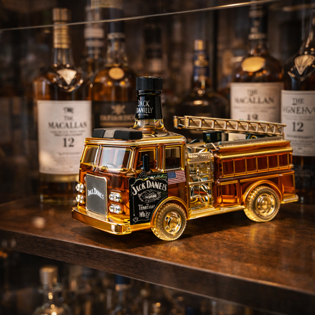 Bouteille de Whisky Jack Daniel's - Ădition Pompier