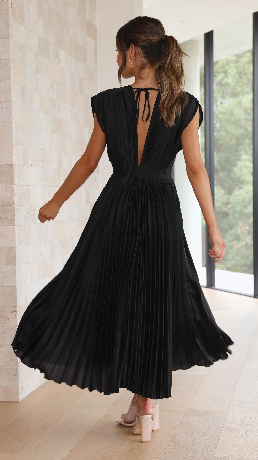 Isla | Élégante Robe Plissée