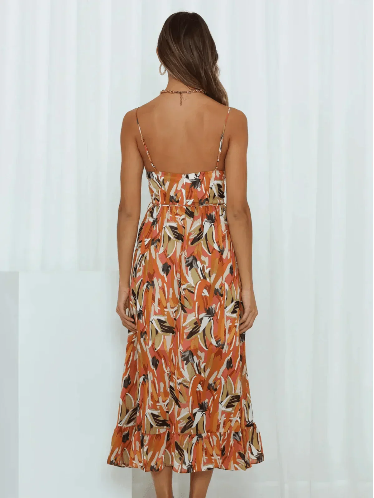 Chiara™ | Colorful Midi Dress