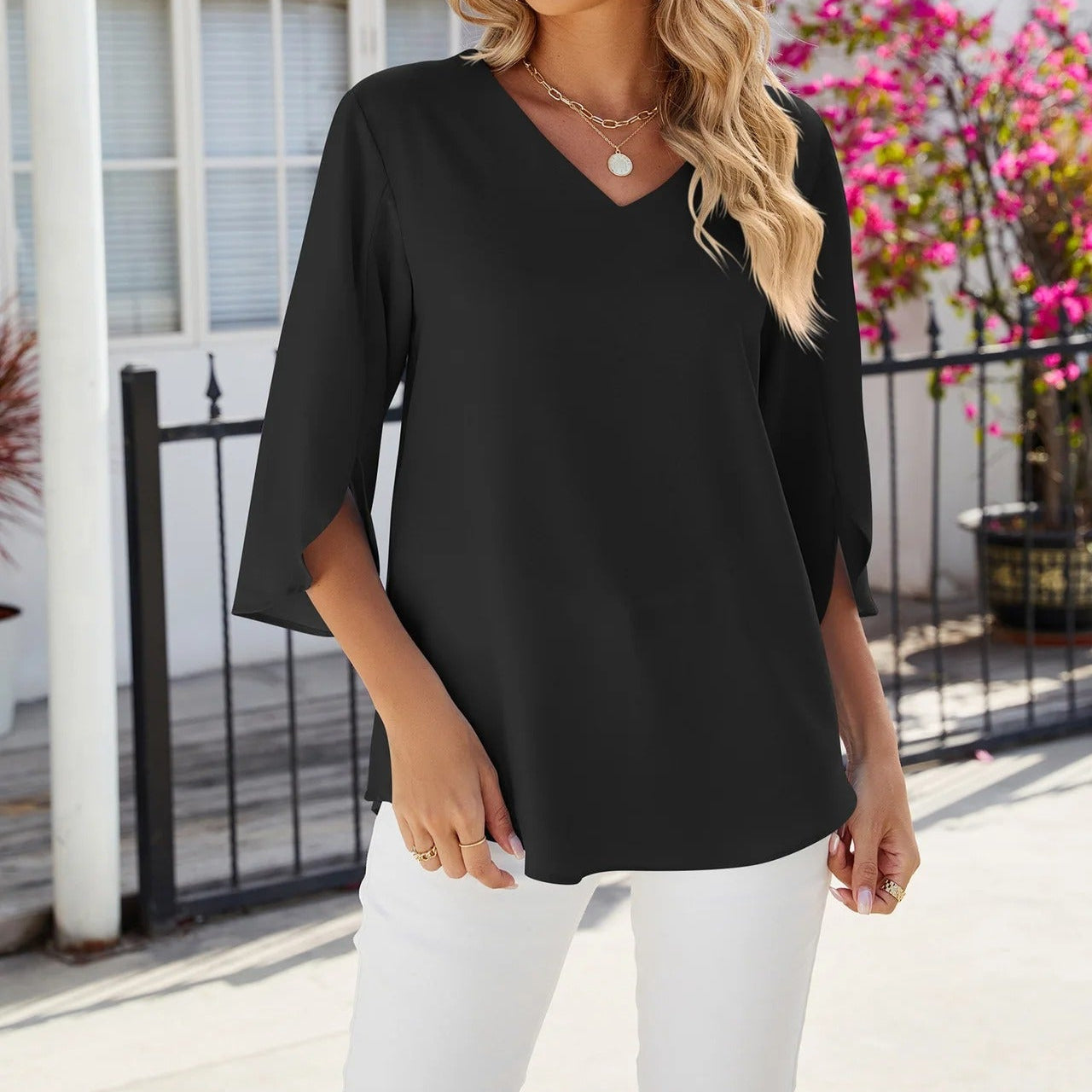 Lara - Blouse Décontractée Élégante