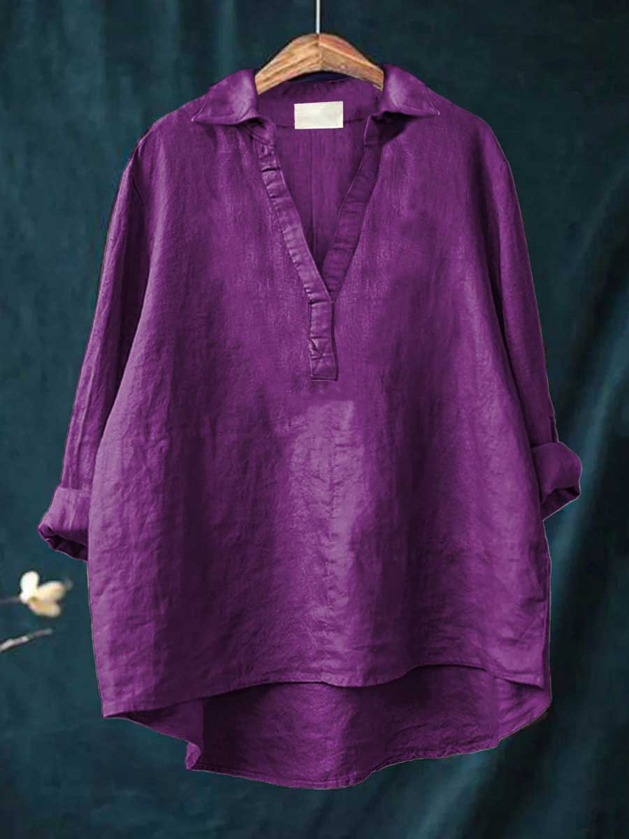 Andrea | Blouse d'été élégante Linne