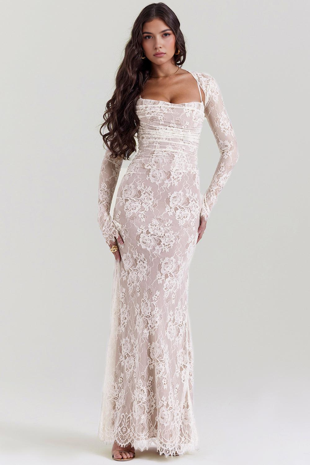 Chloé | Robe Maxi en Dentelle
