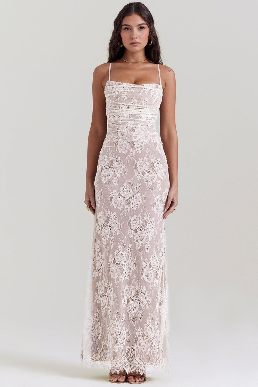 Chloé | Robe Maxi en Dentelle