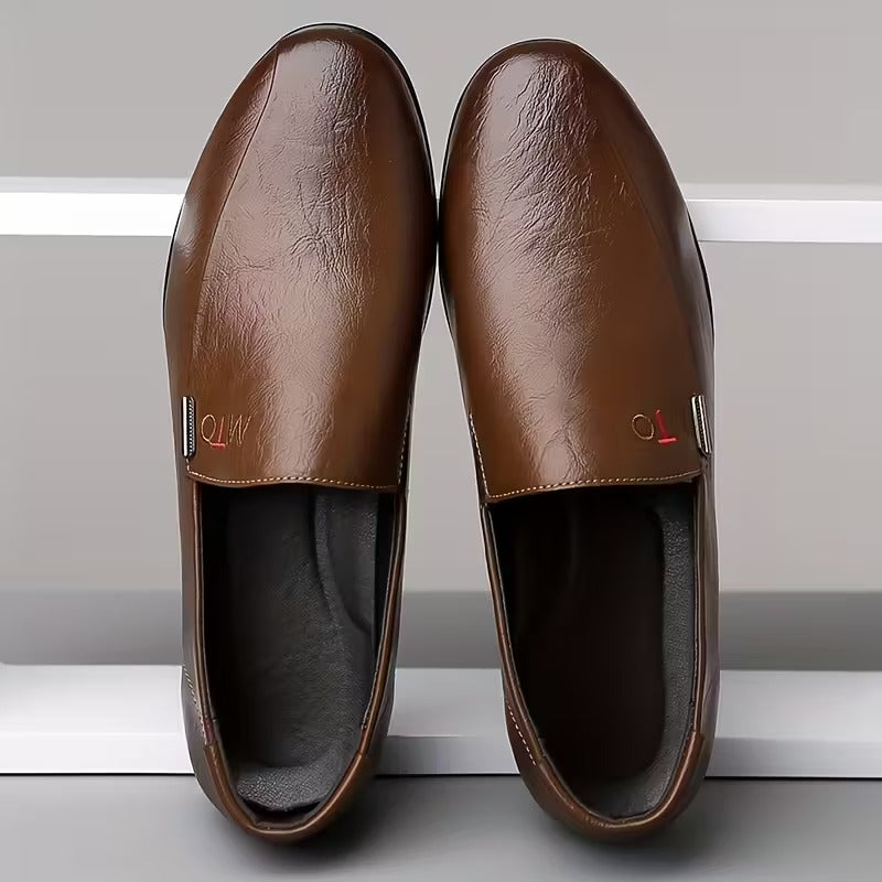 Ezequiel™ | Chaussure Ergonomique — Cuir de Vachette (Édition Premium)