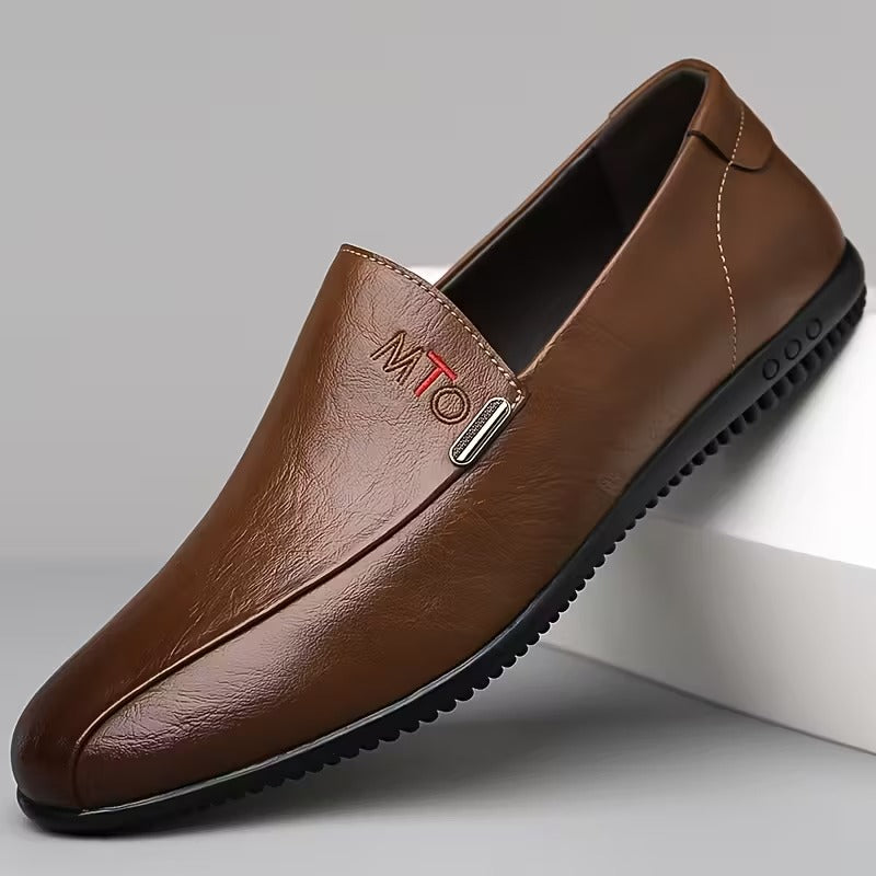 Ezequiel™ | Chaussure Ergonomique — Cuir de Vachette (Édition Premium)