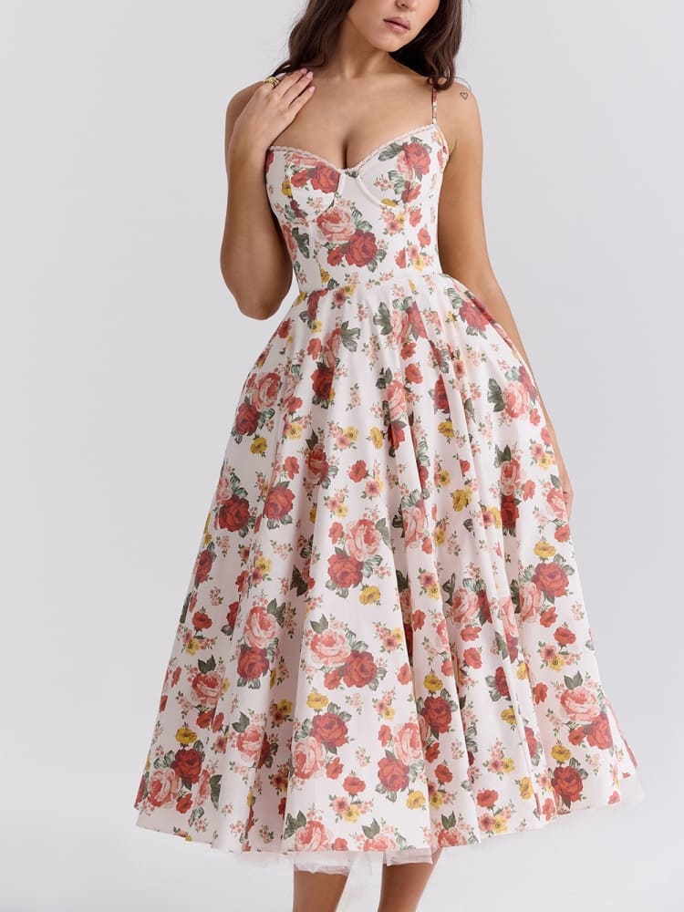 Chloé | Robe Midi de Luxe