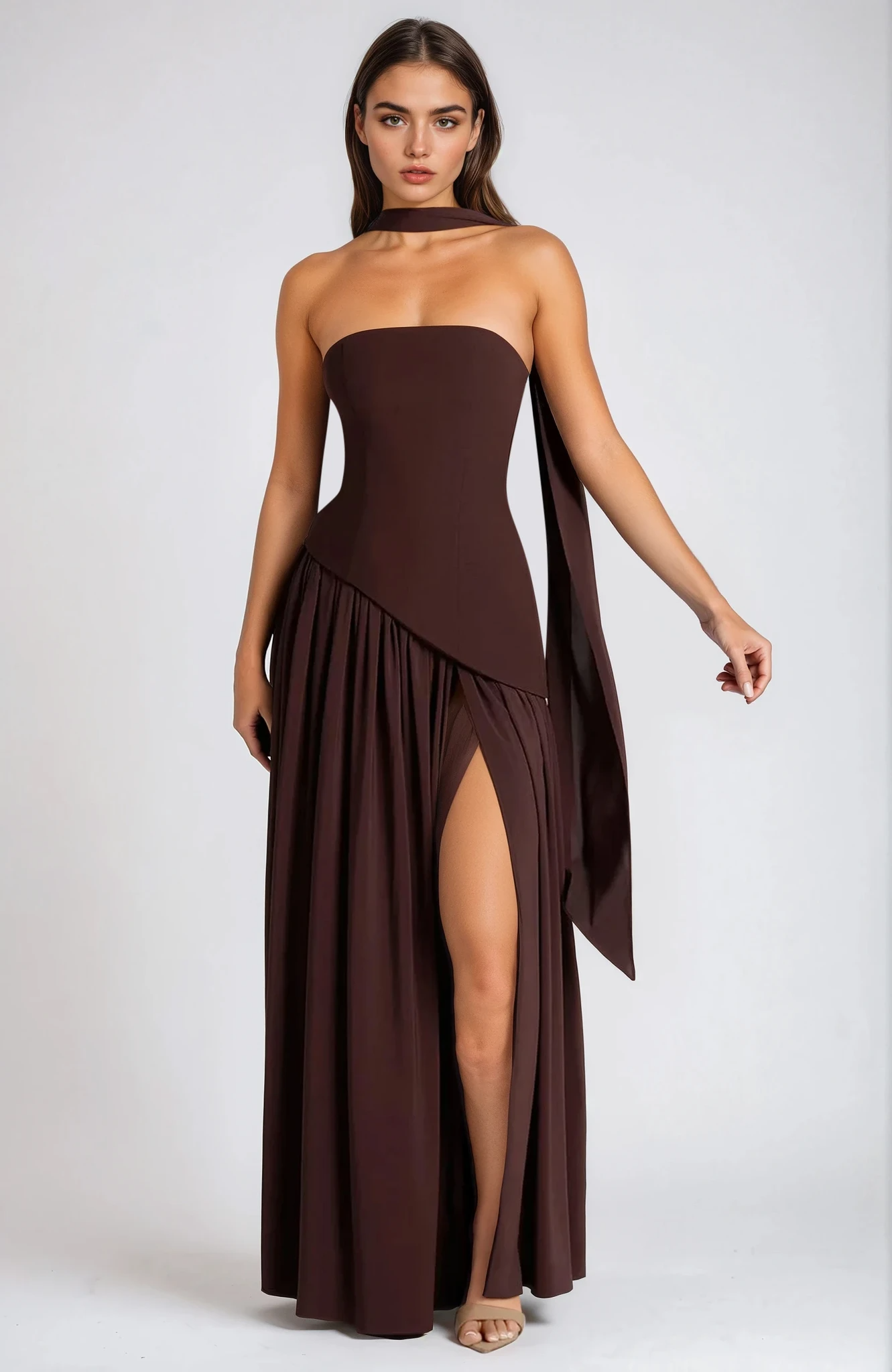 Zadie | Robe Longue Élégance