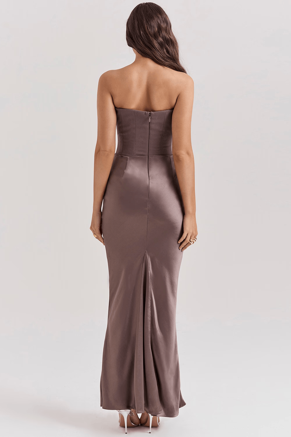 Céleste | Robe en satin