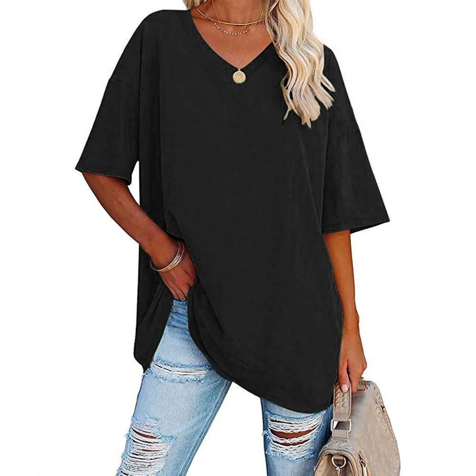Gisele - T-shirt Élégant en Coton