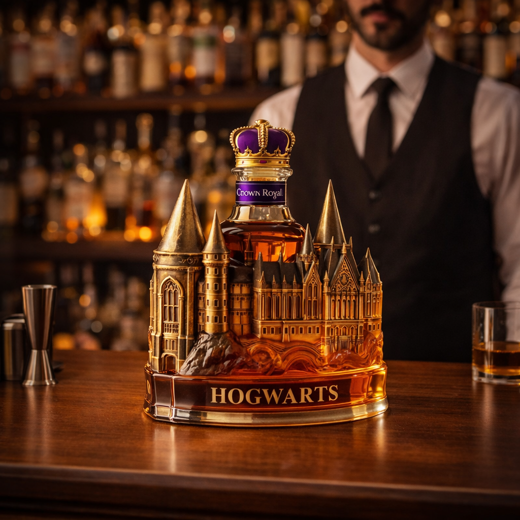 Bouteille de Whiskey – Édition Château Magique