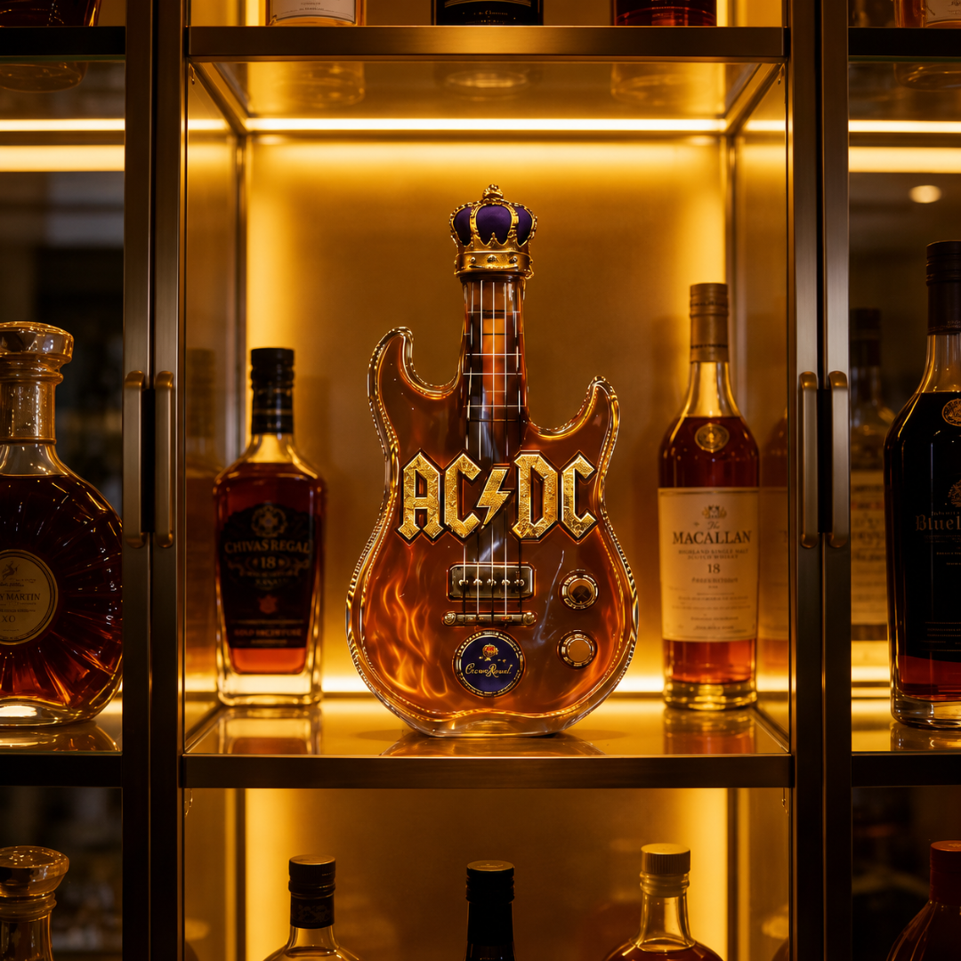 Bouteille de Whisky - Édition Guitare