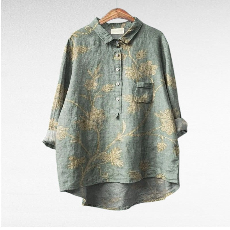 Claire | Blouse d'été élégante Linne