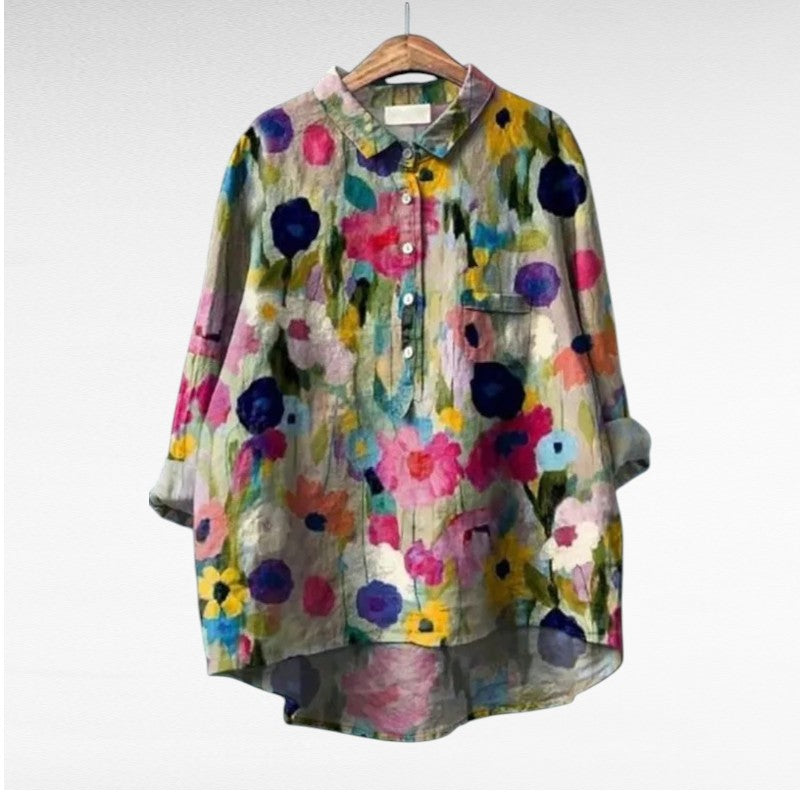 Claire | Blouse d'été élégante Linne