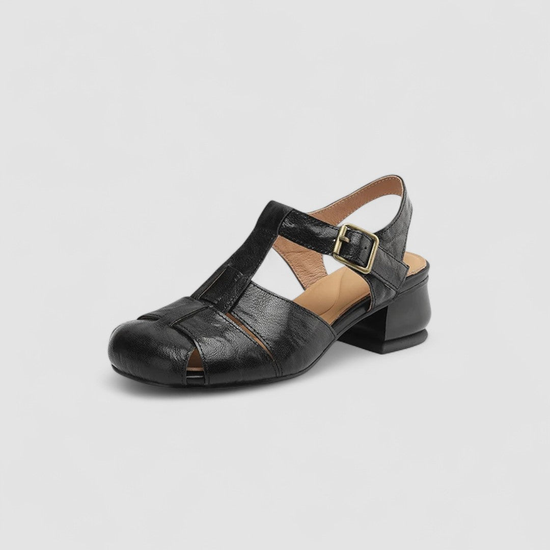 Amélie™ | Chaussures orthopédiques Mary Jane en vrai cuir