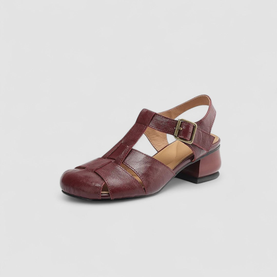 Amélie™ | Chaussures orthopédiques Mary Jane en vrai cuir