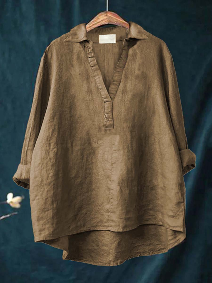 Andrea | Blouse d'été élégante Linne