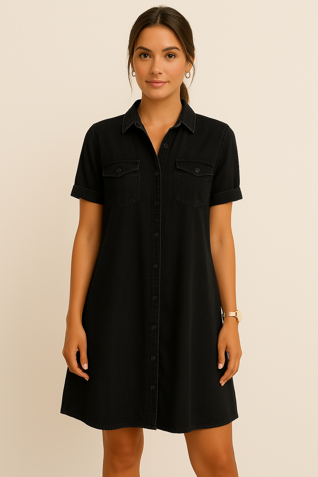 Sofia™ | Chic & Comfortable Denim Robe
