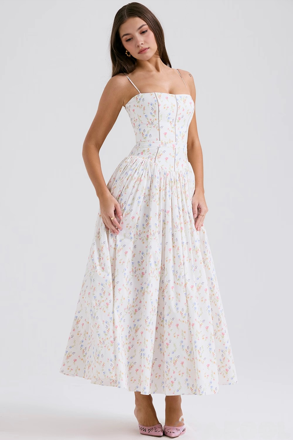 Élodie | Robe Midi Posy